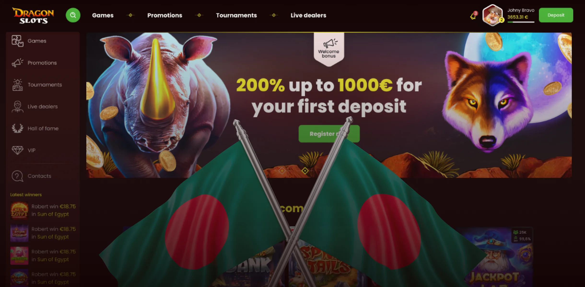 Dragon Slots Casino Online